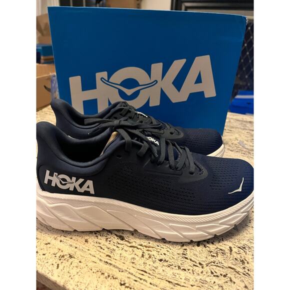 NEW HOKA Men's Arahi 7 OPC Black Size 7D ($145) 1147850 - Picture 10 of 11